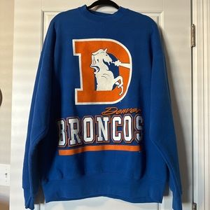 Vintage Denver Broncos Crewneck Sweatshirt